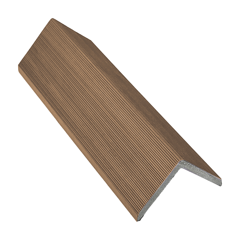 50mm x 50mm Golden Oak Armour Decking L Trim 3.6m image